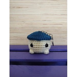 BeriNut Mushie Keychain (Navy)