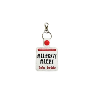 Allergy Alert Pocket ICE Keyring