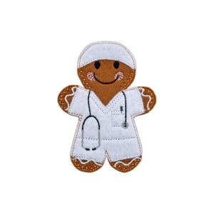 Anaesthetist Gingerbread Character