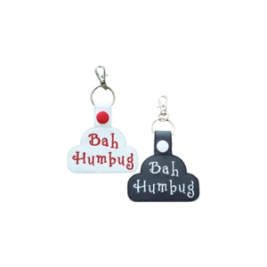 Bah Humbug Christmas Keyring