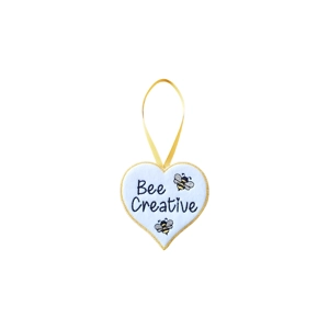Bee Creative Heart of Positivity offering a joyful reminder to explore ideas and express creativity. A sweet keepsake to inspire confidence and brighten any day.