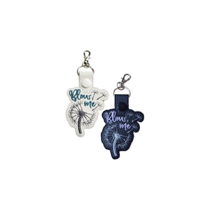 Blow Me Dandelion Keyring