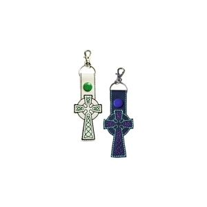 Celtic Cross Keyring