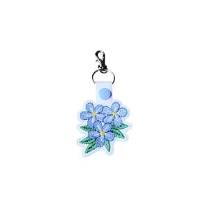 Forget Me Not Keyring