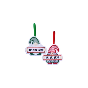 Ho Ho Ho Christmas Gnome Decoration