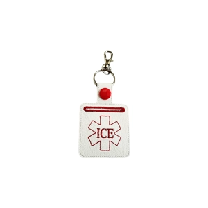 ICE (In Case Of Emergency) Pocket Keyring