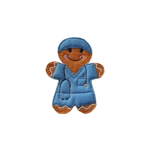Theatre Scrub Nurse Gingerbread Character