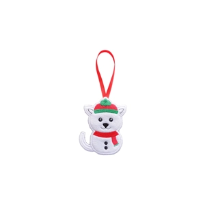 Snow Cat Christmas Decoration
