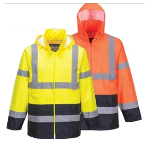 HI-VIS TWO-TONE RAIN JACKET