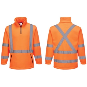 CROSS BACK POLAR FLEECE JUMPER