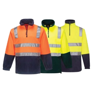 POLAR FLEECE JUMPER WITH TAPE