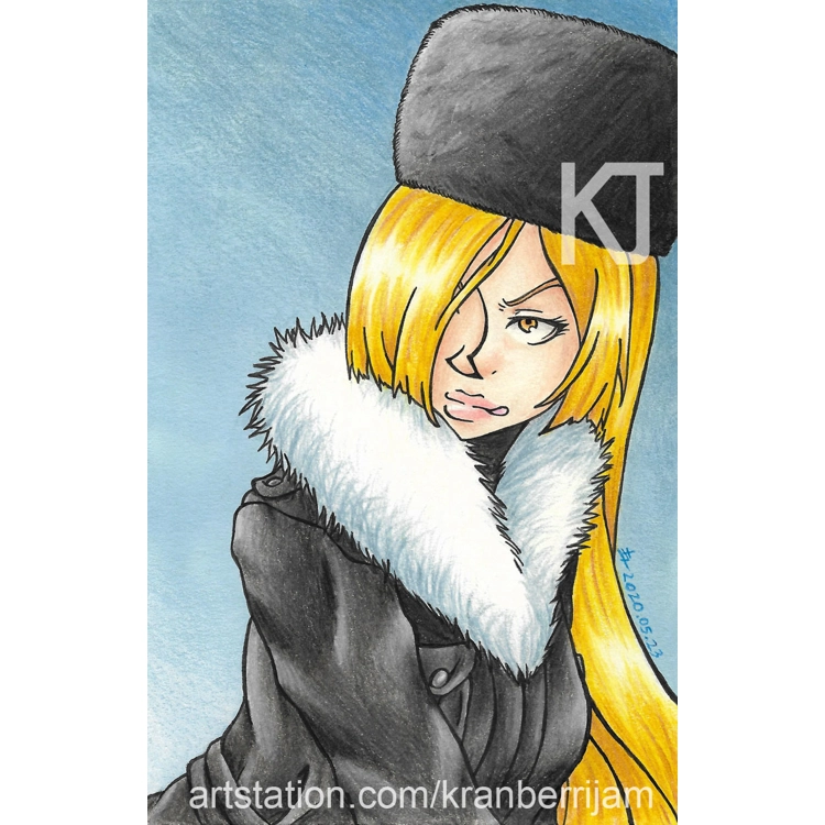 Caerula Sanguis (ORIGINAL ART)