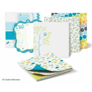 CM Embossed Cardstock : It's a Boy