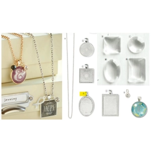 CTMH Base & Bling : Oval Pendant