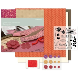 CTMH Workshop on the Go : Sangria Scrapbooking Kit