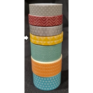 CTMH Washi Tape : Yellow ZigZag