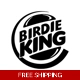 Birdie King bird Die Cut Vinyl Decal sticker
