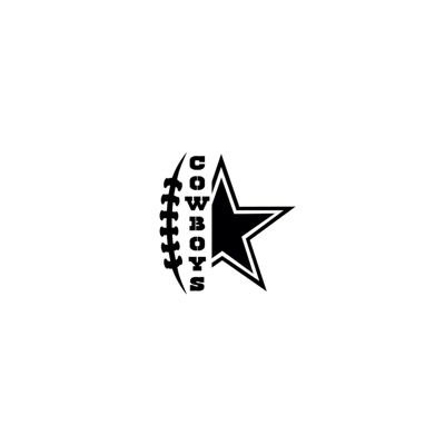 NFL football Dallas Cowboys Texas lips mouth Vinyl Decal Sticker
