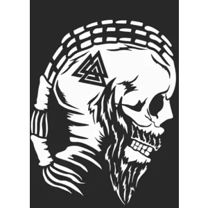 Valhalla Odin Viking Norse God Die Cut Vinyl Decal sticker