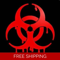 Biohazard Toxic Die Cut Vinyl Dec..