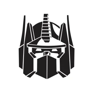 Transformers Optimus Prime Die Cut Vinyl Decal sticker