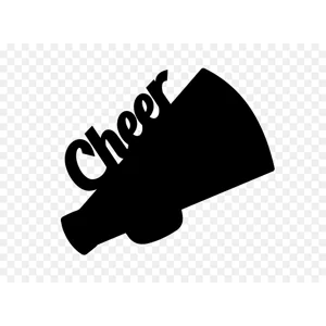 Cheer Cheeleader Die Cut Vinyl Decal sticker