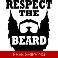 Respect the Beard Die Cut Vinyl D..