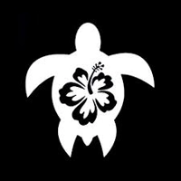 Sea Turtle Hibsicus flower Die Cu..