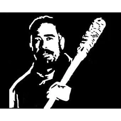 Neegan from the Walking Dead Vinyl Decal sticker Neegan from the Walking Dead Vinyl Decal sticker