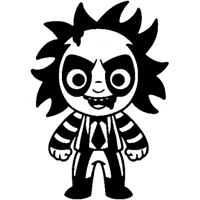 Beetlejuice Vinyl Decal sticker