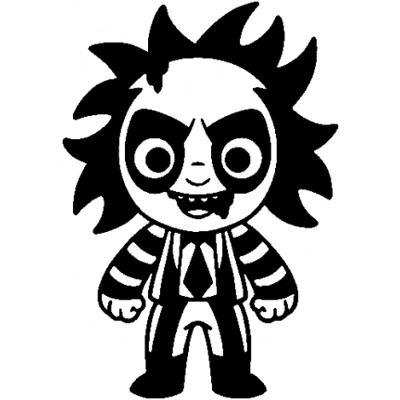 Beetlejuice Vinyl Decal sticker