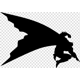 Batman Two Face The Dark Knight Vinyl Decal stic..