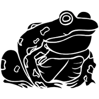 frog animals Die Cut Vinyl Decal ..