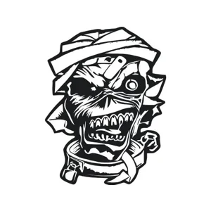 Iron Maiden Rock Metal Band Vinyl Decal sticker