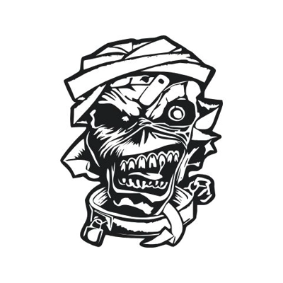 Iron Maiden Rock Metal Band Vinyl Decal sticker