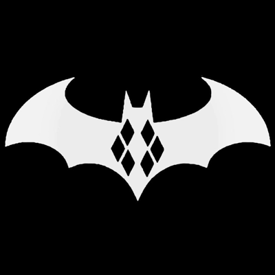 Batman diamond design Vinyl Decal sticker