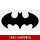 Batman Die Cut Vinyl Decal sticker Batman Die Cut Vinyl Decal sticker