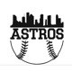 MLB Baseball Houston Astros Texas Die Cut Vinyl .. MLB Baseball Houston Astros Texas Die Cut Vinyl ..