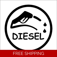 Diesel Die Cut Vinyl Decal sticker
