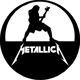 Metallica Guitarist Rock Band Music Vinyl Decal ..