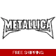 Metallica Metal Band Music Die Cut Vinyl Decal s.. Metallica Metal Band Music Die Cut Vinyl Decal s..