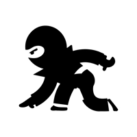 Ninja Boy Die Cut Vinyl Decal sti..