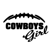 NFL football Dallas Cowboys girl ..