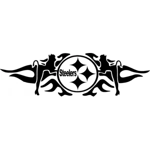 NFL Football Pittsburgh Steelers die cut vinyl decal