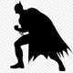 Batman standing Vinyl Decal sticker