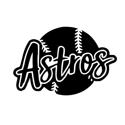 MLB Baseball Houston Astros Texas Die Cut Vinyl Decal sticker MLB Baseball Houston Astros Texas Die Cut Vinyl Decal sticker