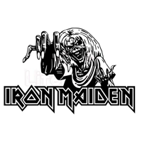 Iron Maiden metal music band Viny..