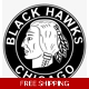 NHL Hockey Chicago Blackhawks Die Cut Vinyl Deca.. NHL Hockey Chicago Blackhawks Die Cut Vinyl Deca..