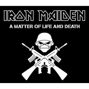 Iron Maiden metal music Life and Death Vinyl Decal sticker