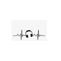 headphones heartbeat music Vinyl ..
